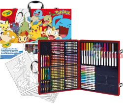 Куфарче за художници Crayola Pokemon, 115 части
