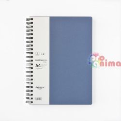Скицник Drasca Daily Sketchbook A4 Спирала 80 g/m2 80 л. Синя корица Портрет 