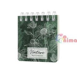 Скицник Drasca Nature 9.5 x 10.5 cm 80 л. 90 g/m1 Лайка