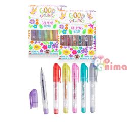 Комплект мини гел химикалки Trendhaus Good Feelings 6 цвята