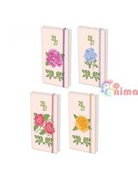 Бележник с дати 2027 Roses | Рози  8 х 16 cm 64 листа С ластик