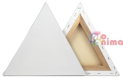 Триъгълно платно за рисуване 30 cm Phoenix Artist опънато на подрамка