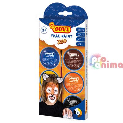 Боички за лице Jovi Zoo, 6 цвята