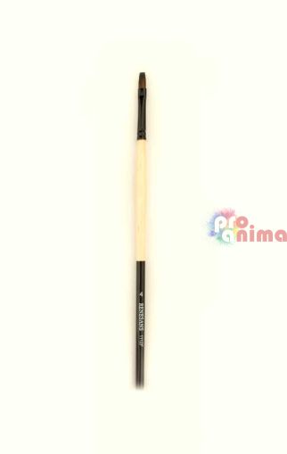 Четки за рисуване Renesans J1112F, синтетика, плоски, дълги дръжки