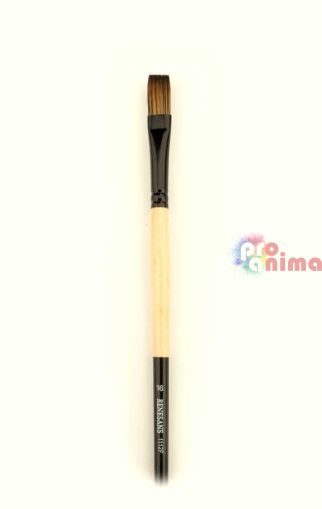 Четки за рисуване Renesans J1112F, синтетика, плоски, дълги дръжки