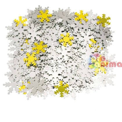 Пайети снежинки 14 g