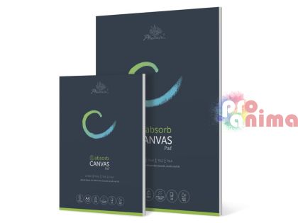 Скицник с платно Phoenix Absorb Canvas Pad, A4, 250 g/m2, 10 л.