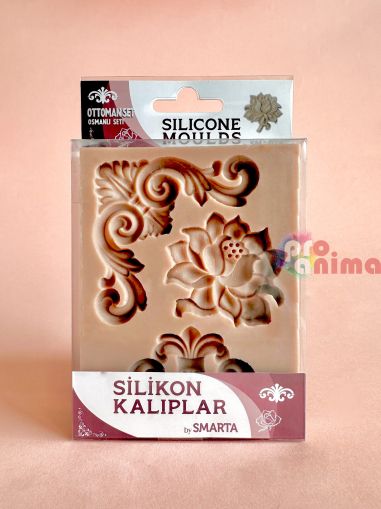 Силиконов молд Smarta, ориентаски мотиви, 3 бр.