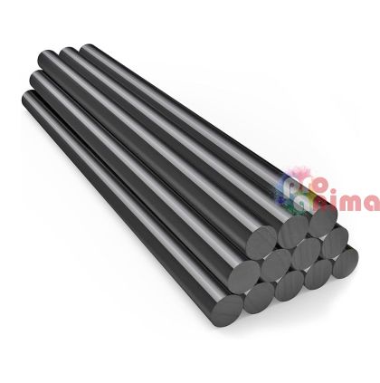 Черна силиконова пръчка DP Craft, 11 mm, 20 cm, 1 бр.