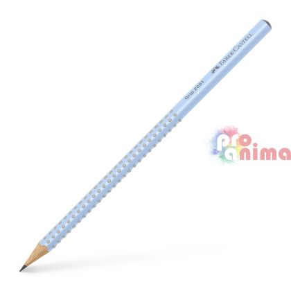 Молив Faber-Castell Grip 2001, небесносин