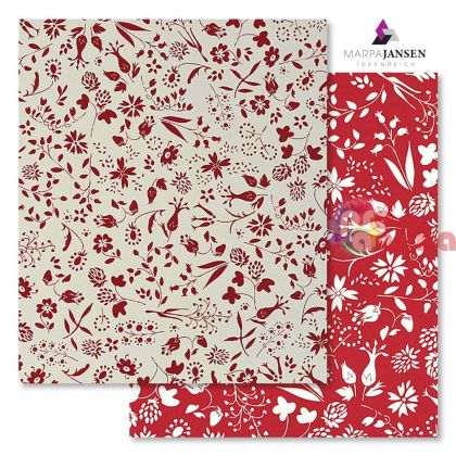 Картон варио Marpa Jansen, 50 x 70 cm, 300 g/m2, полски цветя