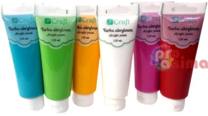 акрилни бои DP Craft, 120 ml, отделни цветове