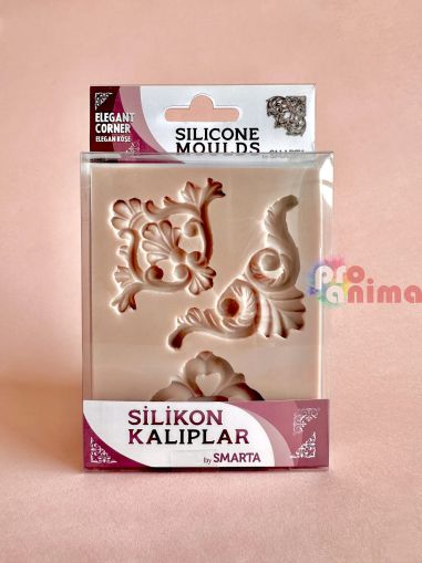 Силиконов молд/калъп за глина Smarta Elegant Corner