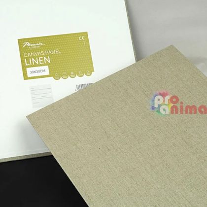 Каширани ленени, негрундирани платна за рисуване Phoenix Linen, отделни размери
