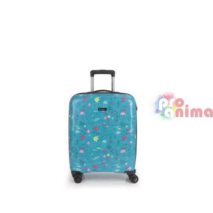 Детски куфар за ръчен багаж Gabol Acqua, 55 cm