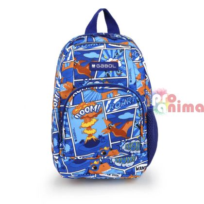 Раница за детска градина за момче Gabol Dino, едно отделение