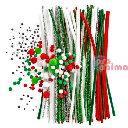 Креативен комплект DP Craft, коледна украса, 299 бр.