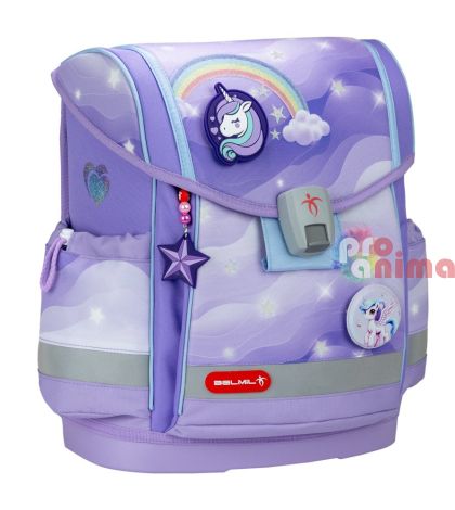 Ергономична раница за училище Belmil Over The Rainbow