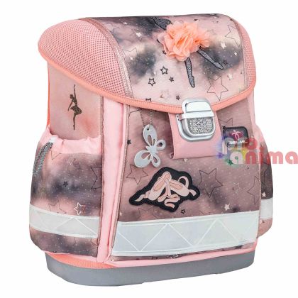 Ергономична раница-кутия за училище, Belmil Rose Ballet