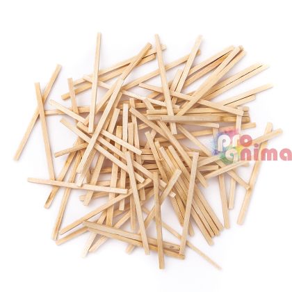 Кибритени клечки за декорация DP Craft, 500 бр., натурални