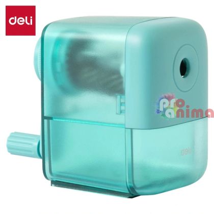 Механична острилка Deli EH2, тюркоаз