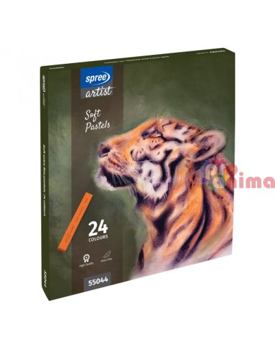 Комплект сухи пастели Spree Artist Extra Fine, 24 цвята