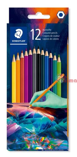Цветни моливи Staedtler Multiverse,12 цвята, вариант 1