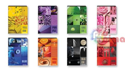 Тетрадка Black and White, A5, 60 листа, широки редове, Callage