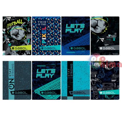 Тетрадка Gabol, А5, 56 листа, за момче