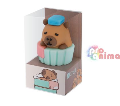 Гумичка за триене DP Craft, 3D Капибара във вана