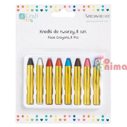 Пастели за лице DP Craft, 8 бр.