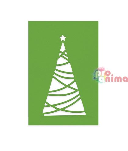 Шаблони за изрязване и релеф Ажурна елха