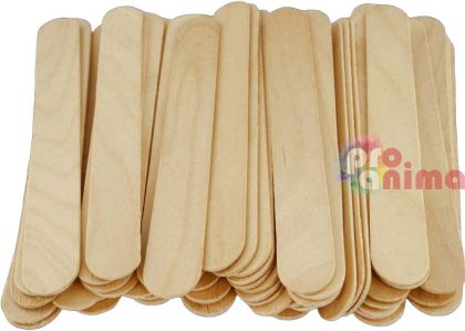 Дървени пръчици 50 бр., натурални, 150 x 18 x 2 mm