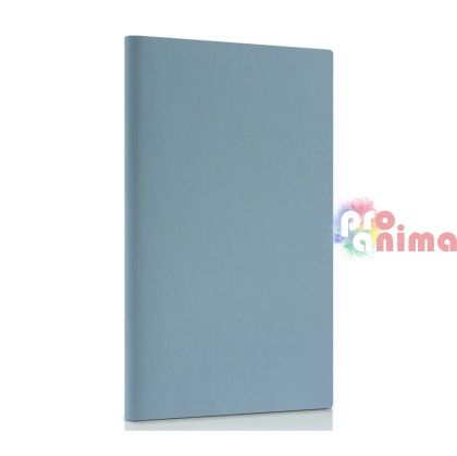 Бележник Deli Autumn А5 80 л. Еко кожа Син