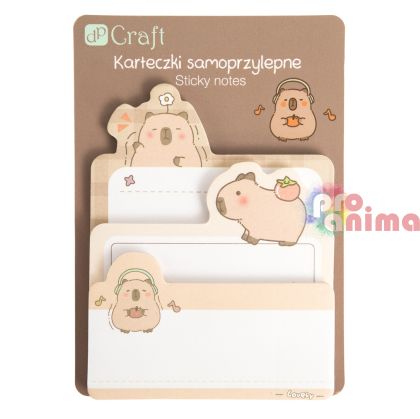 Самозалепващи листчета Капибара 90 бр.