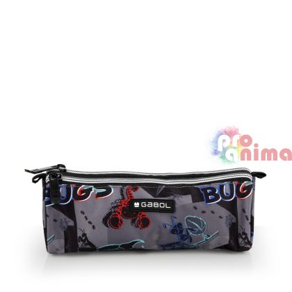 Несесер за училище Gabol Bugs, 3 ципа, 7 cm