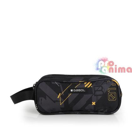 Несесер за училище с 3 ципа, 9 cm Gabol Byte