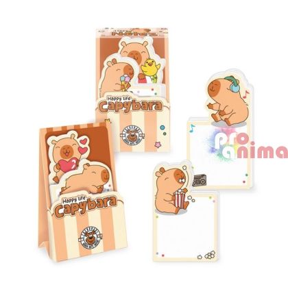 Самозалепващи листчета Trendhaus Капибара 2 листа x 45 бр.