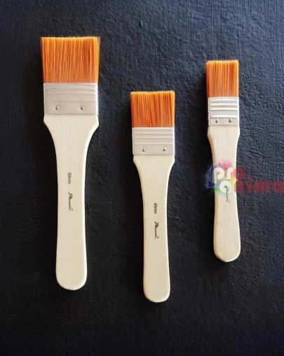 Синтетични четки за рисуване Phoenix 719, широки, плоски