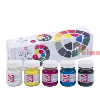 Темперни бои Royal Talens 5 цвята x 50 ml