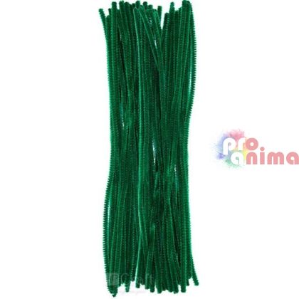 Пухени телчета за декорация, DP Craft, тъмнозелени