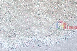 сух брокат в шишенце 20 ml- бяло-розов холограм