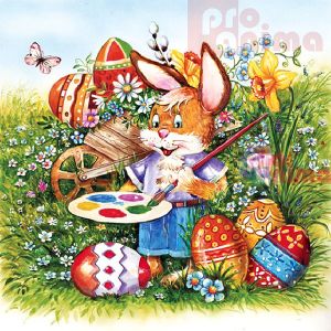 Великденски салфетки за декупаж 33 x 33 cm