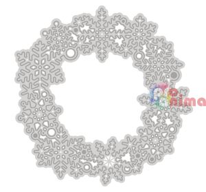 Щанца за изрязване снежинки ажурни