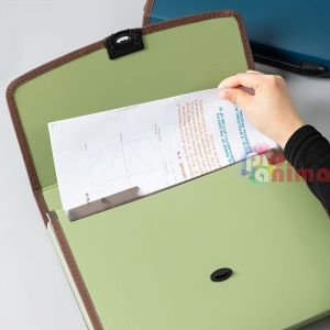 Чанта за документи със седем отделения Deli New York, синя