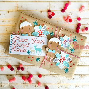 Фоам стикери DP Craft, 3D човечета от джинджифил, 10 бр.