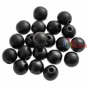 Дървени мъниста DP Craft, кръгли, 16 mm, 20 бр., кръгли