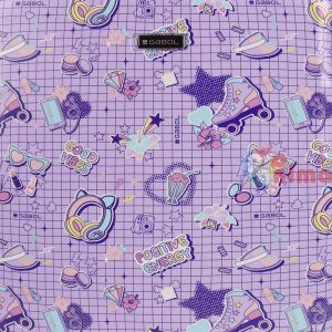 Момичешки куфар за ръчен багаж Gabol Funny, 55 cm