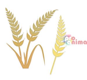 Шаблони за изрязване и релеф (щанца) DP Craft, житни класове, 2 бр.