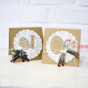 Шаблон за релеф DP Craft, ажурни яйца, 4 бр.